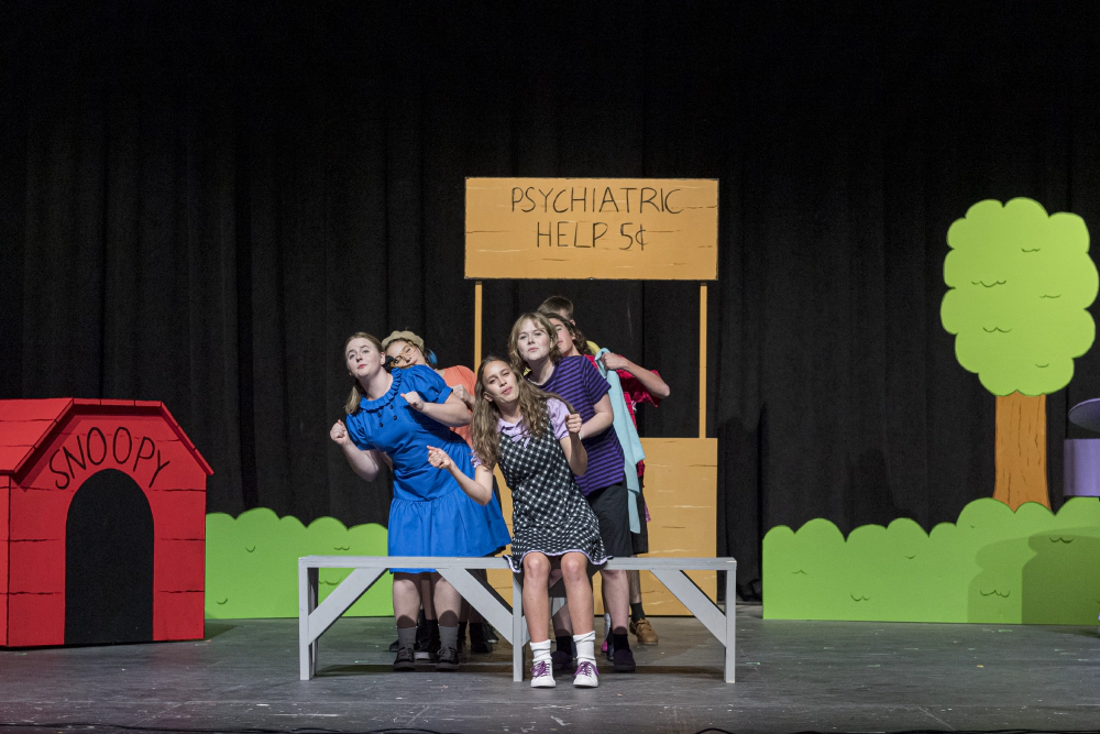 Providence Day's You're A Goodman Charlie Brown, 2022 | Lighting Design: Charlie Zeller | Photography: Mike McCarn
