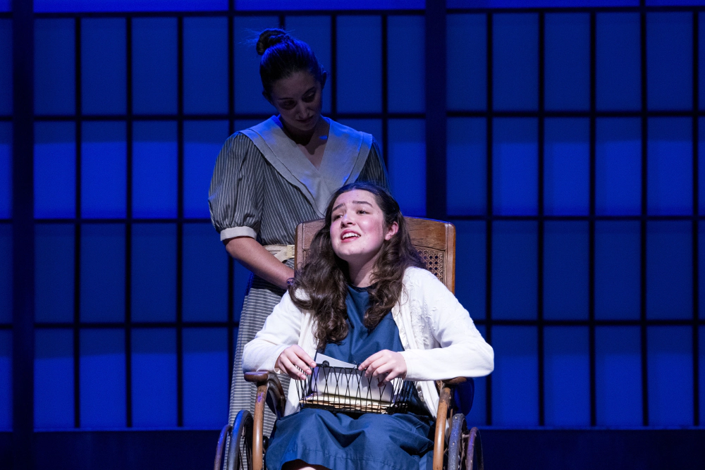 Providence Day's Radium Girls, 2023 | Lighting Design: Charlie Zeller | Photography: Mike McCarn
