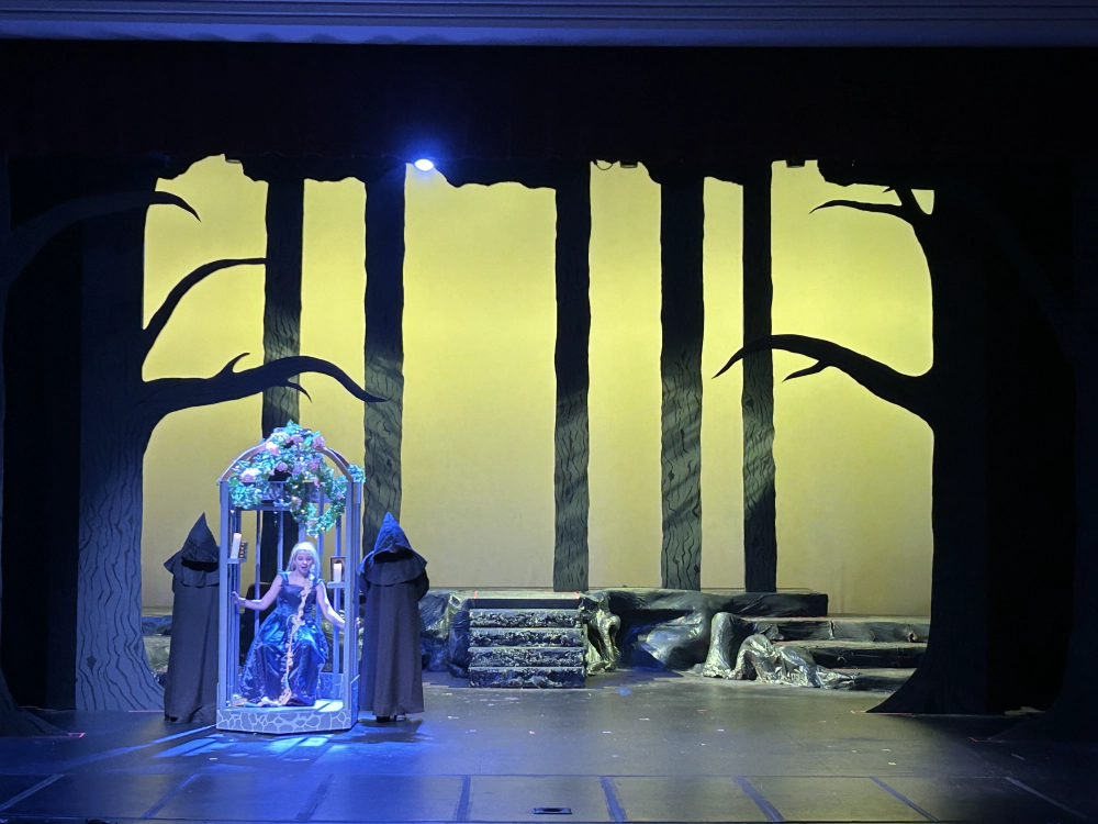 Creative Kids' Into the Woods Jr, 2023| Lighting Design: Charlie Zeller | Photography: Charlie Zeller
