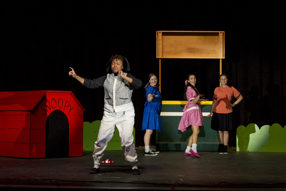 Providence Day's You're A Good Man Charlie Brown, 2022 | Lighting Design: Charlie Zeller | Photography: Mike McCarn
