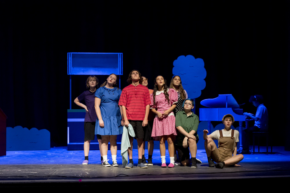Providence Day's You're A Good Man Charlie Brown, 2022 | Lighting Design: Charlie Zeller | Photography: Mike McCarn
