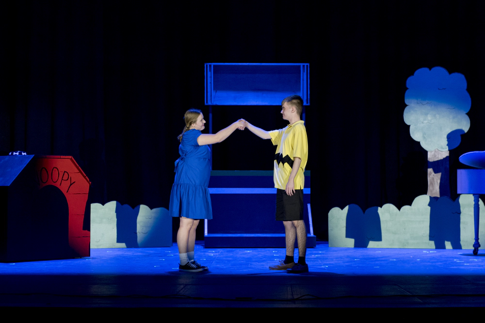 Providence Day's You're A Good Man Charlie Brown, 2022 | Lighting Design: Charlie Zeller | Photography: Mike McCarn
