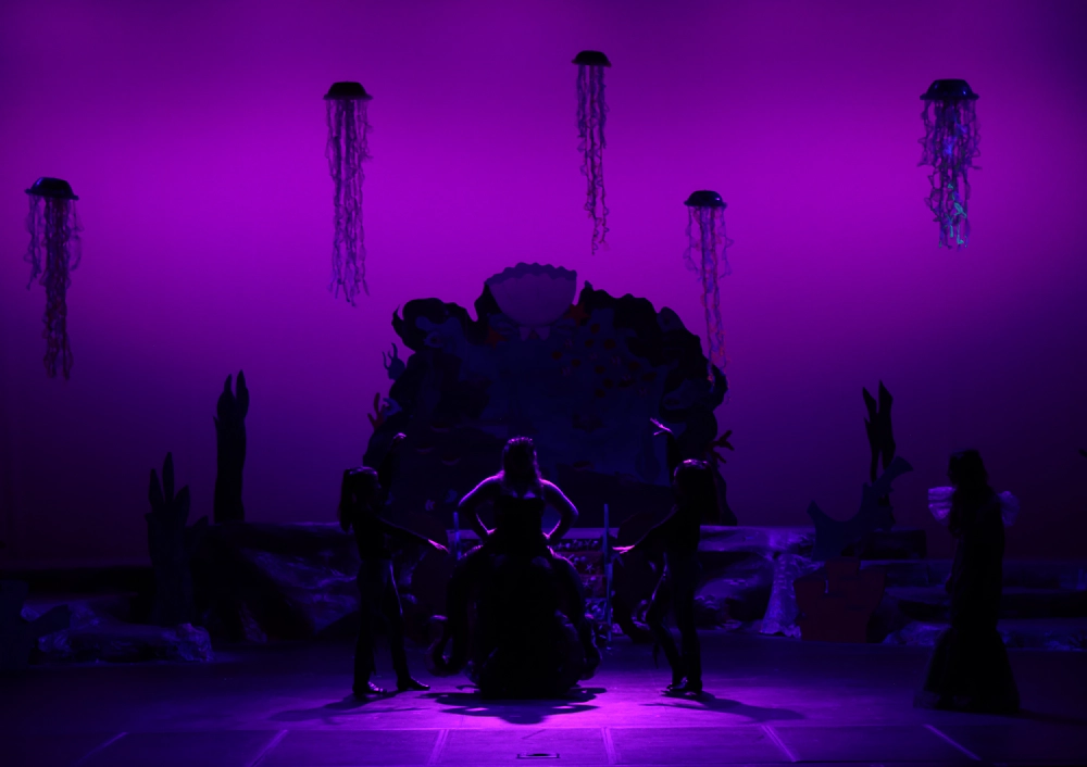 Creative Kids' The Little Mermaid Jr., 2023 | Lighting Design: Charlie Zeller | Photography: Spencer Ostrowski
