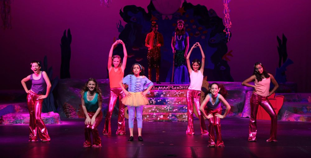 Creative Kids' The Little Mermaid Jr., 2023 | Lighting Design: Charlie Zeller | Photography: Spencer Ostrowski
