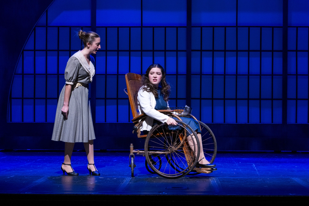 Providence Day's Radium Girls, 2023 | Lighting Design: Charlie Zeller | Photography: Mike McCarn
