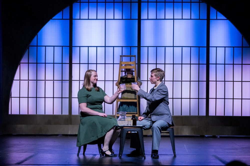 Providence Day's Radium Girls, 2023 | Lighting Design: Charlie Zeller | Photography: Mike McCarn
