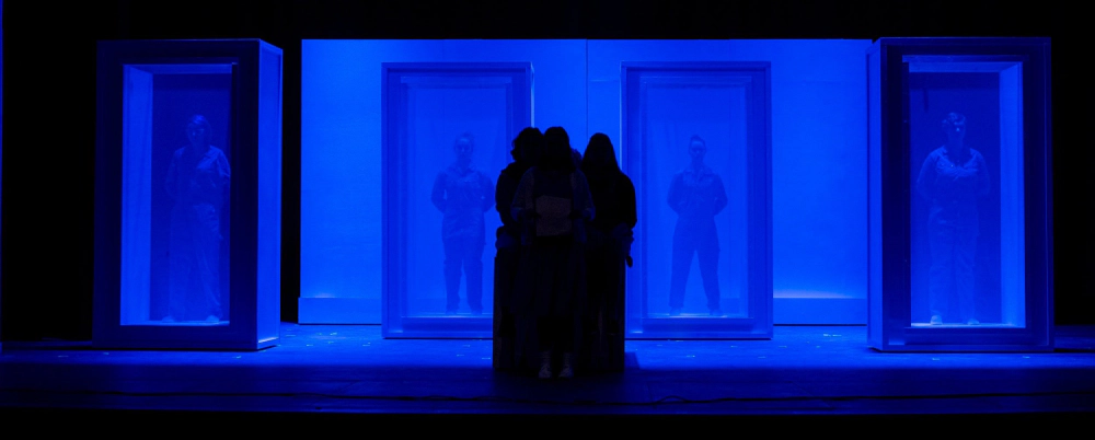 Providence Day's The Yellow Boat, 2022 | Lighting Design: Charlie Zeller | Photography: Mike McCarn
